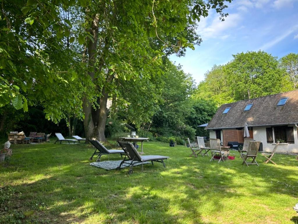 Gites Du Bois Des Perruches Saint-Vincent-des-Bois Luaran gambar